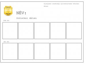 rendőrségi nyilvántartás